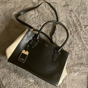 COPY - Black and White Ralph Lauren Bag